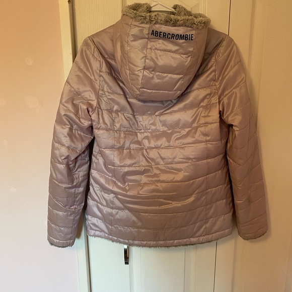 Abercrombie Girls REVERSIBLE Puffer Jacket - Picture 3 of 7